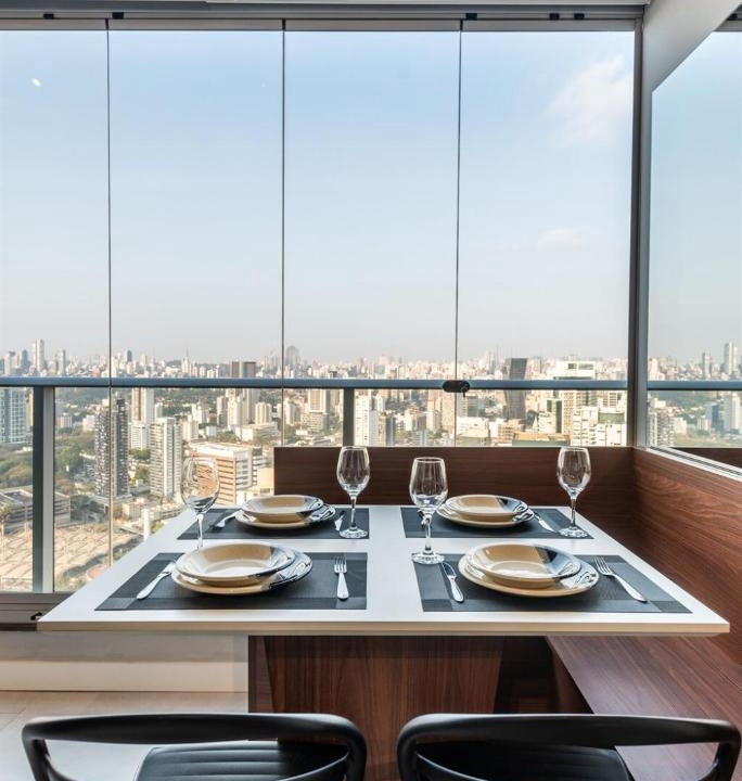 Butanta Apartment | River One Luxo 34º Andar - Vista Skyline , Piscina Infinita - Perto de Metrô, Pinheiros e Faria Lima