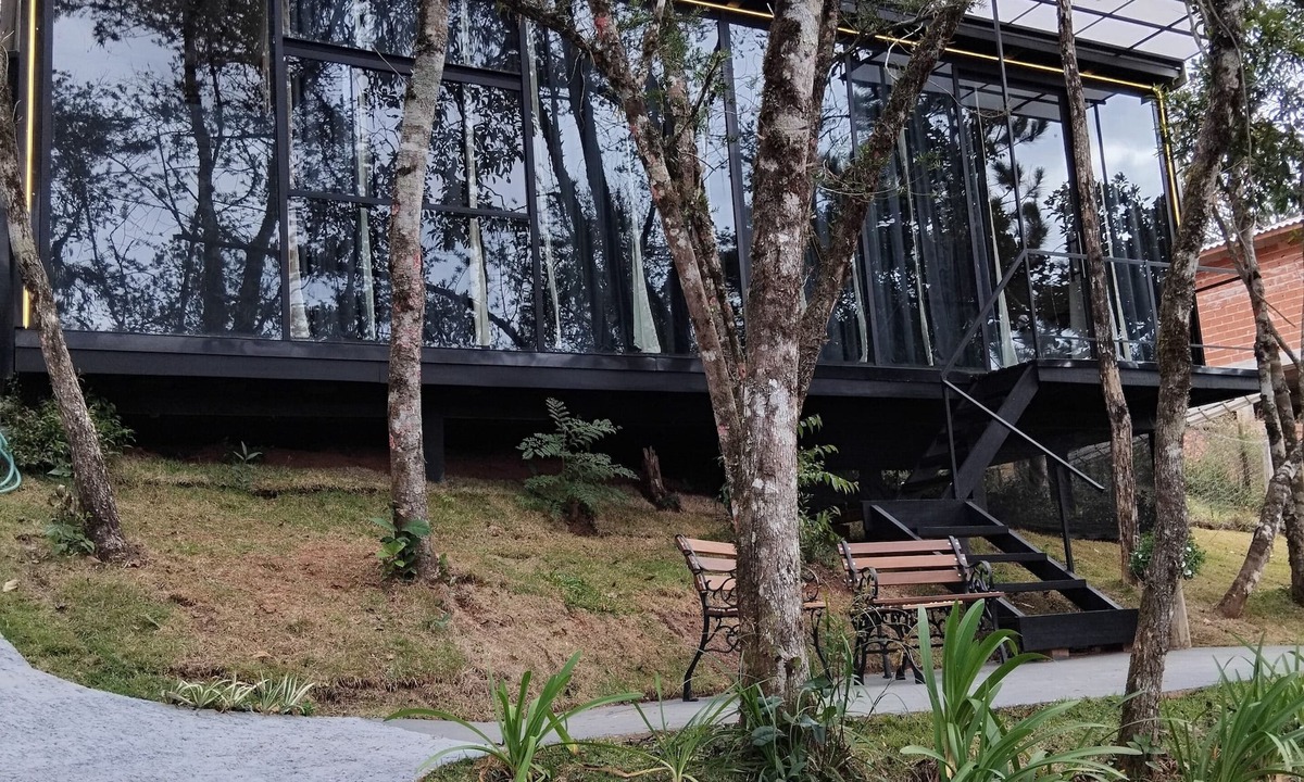 Campista Cabin | Romantic private cabin with hot tub and wood-burning stove