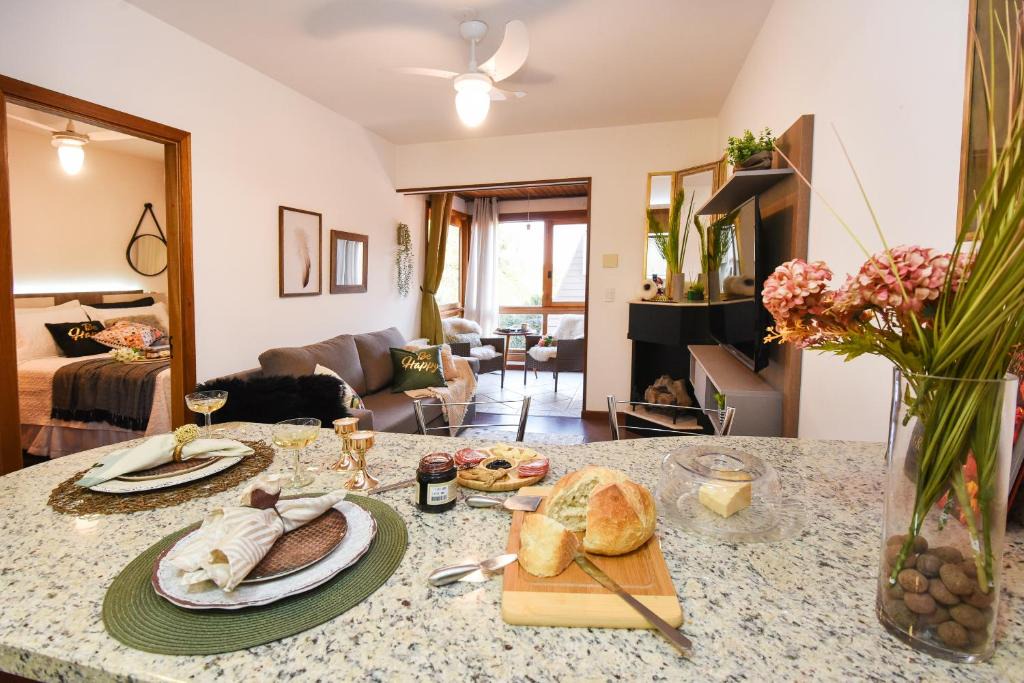Gramado City Centre Apartment | Rosa Morada das Hortênsias