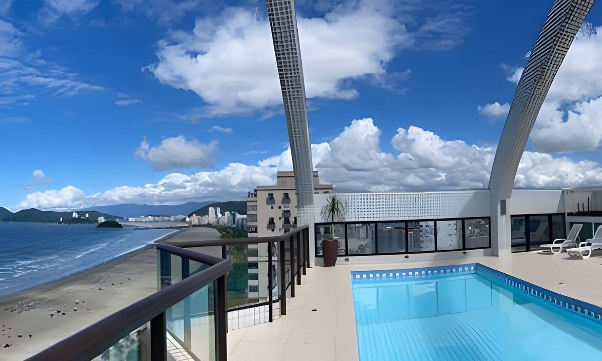 Boqueirao Apartment | SHB - Best building in Santos! Ocean view!