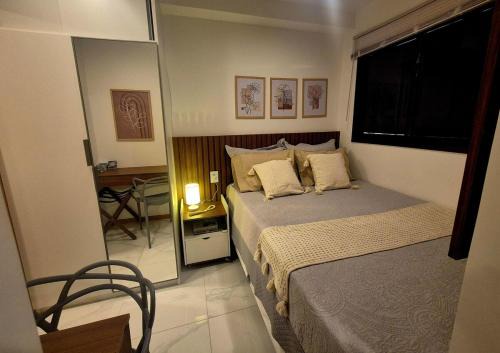 Armacao Apartment | Smart Convenções quarto e sala, próximo ao Centro de Convenções de Salvador 28m2