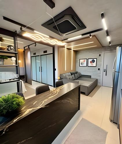 Jardim dos Estados Apartment | Stay Royal Luxury |Sofá Retrátil e Divisória Smart