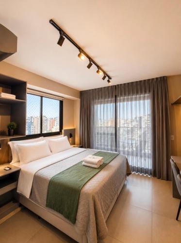 Vila Pompeia Apartment | Studio 2209 B Moderno Com Vista Deslumbrante, Nubank Parque a Pé