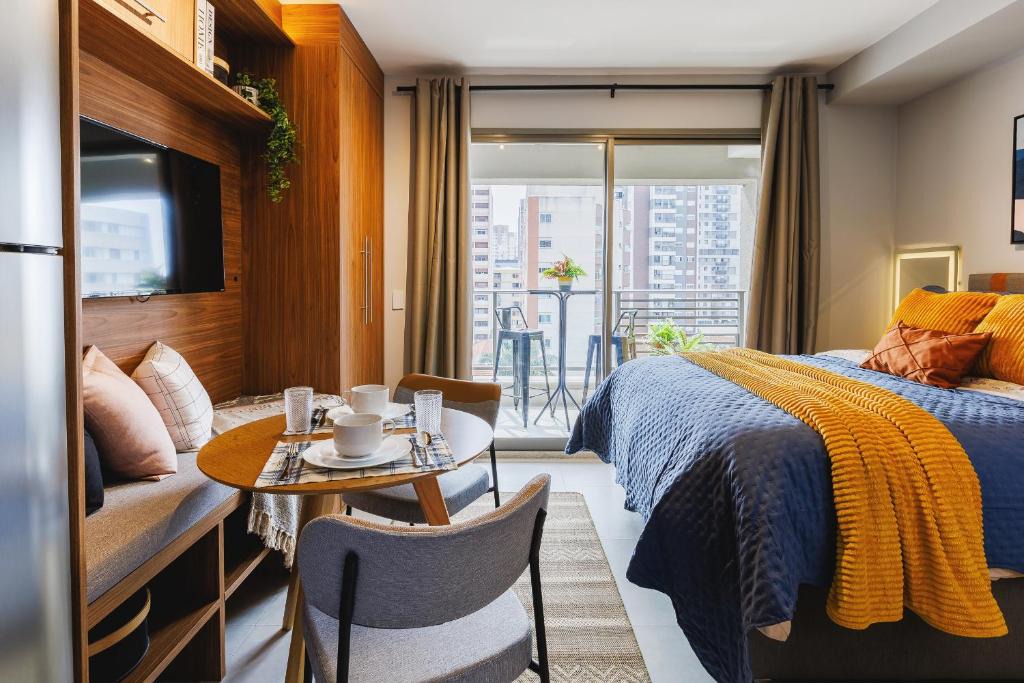 Vila Pompeia Apartment | Studio aconchegante a 200m Allianz Parque - Wifi 500MB