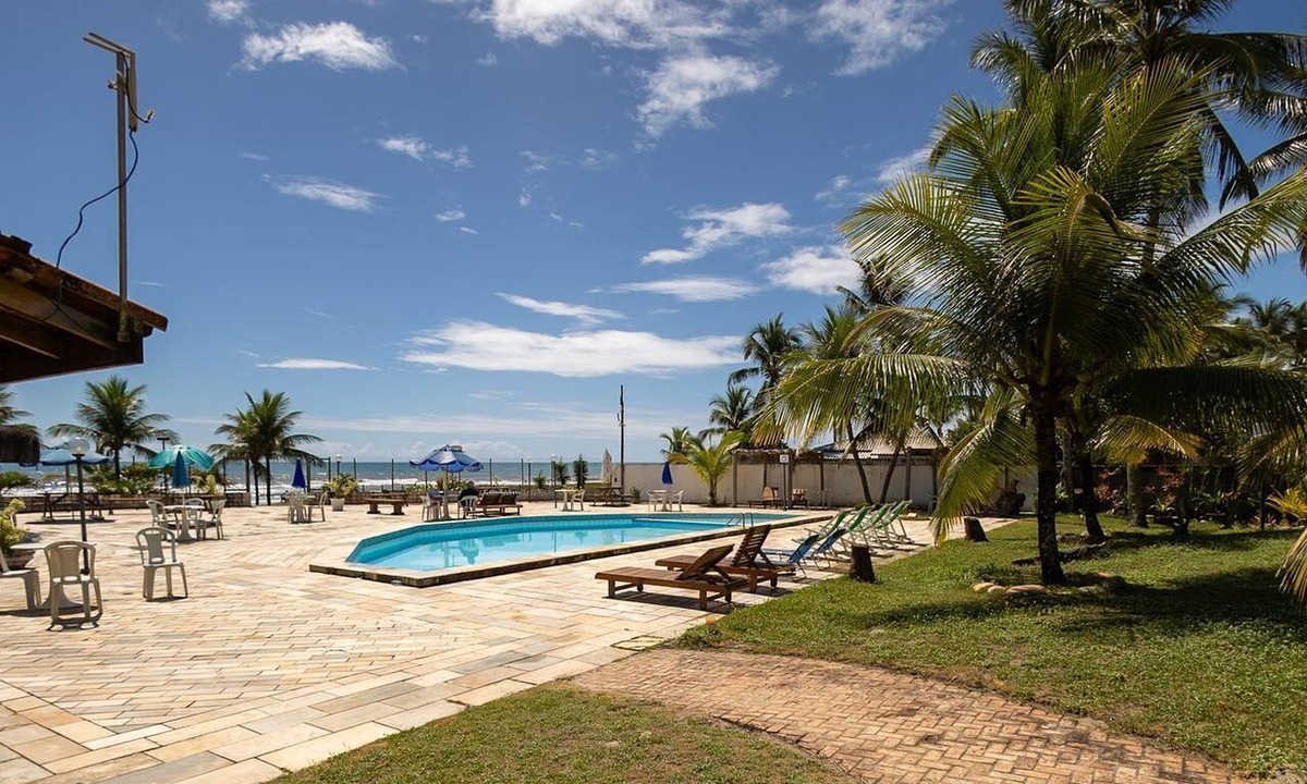 Sao Domingos Apartment | Studio Beira-Mar com Piscina e Varanda Privativa