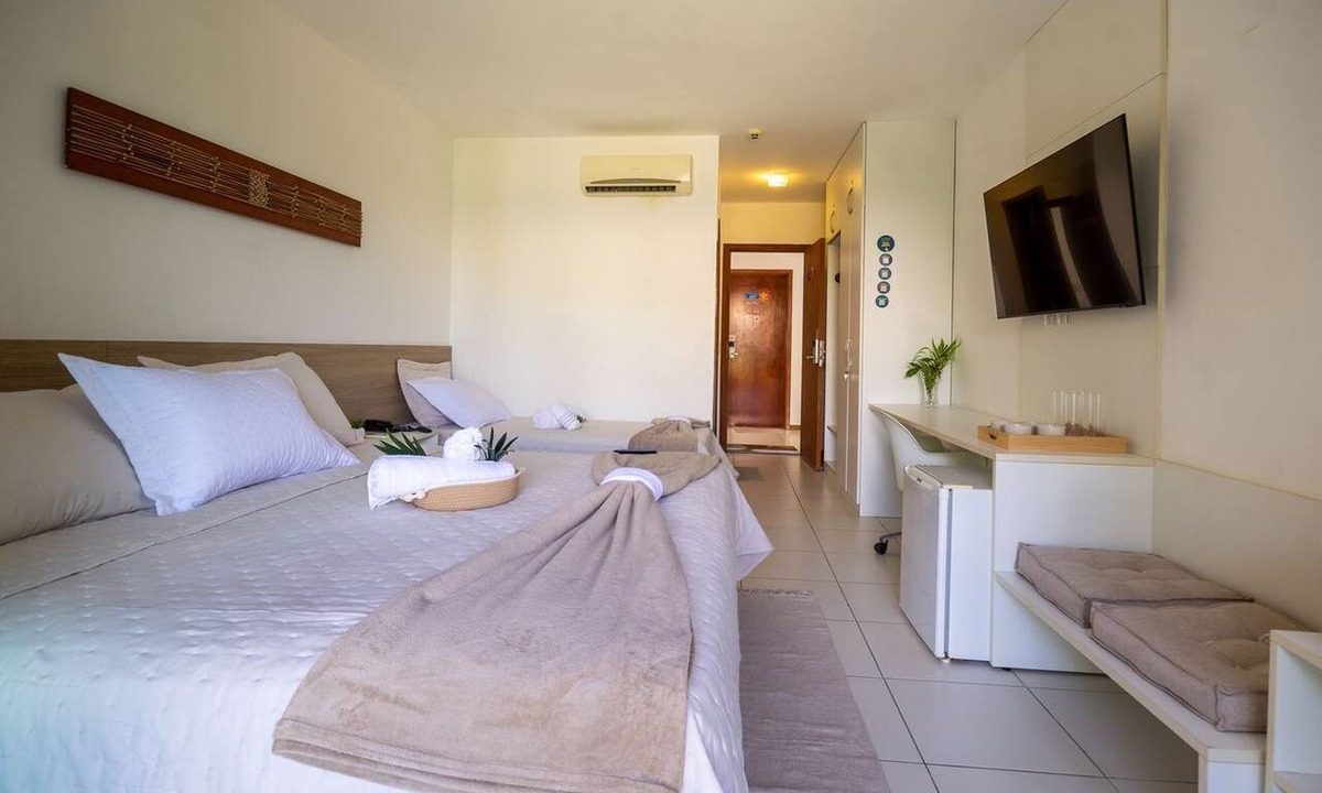 Barra de Sao Miguel Apartment | Studio c Piscina e Quadras em Barra de São Miguel