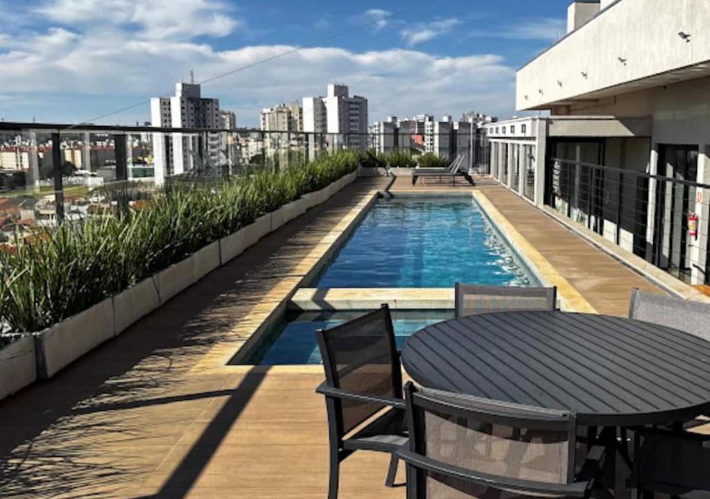 Santa Monica Apartment | Studio com piscina e academia completa - Unidade 316