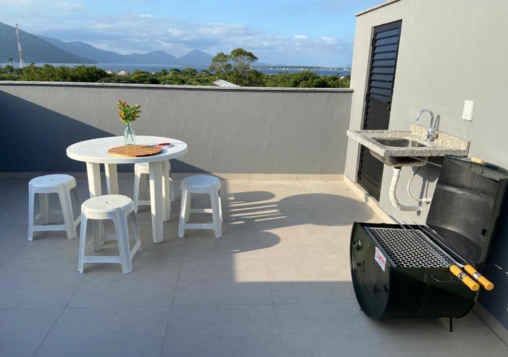 Lagoa da Conceicao Apartment | Studio com terraço com linda vista para Lagoa