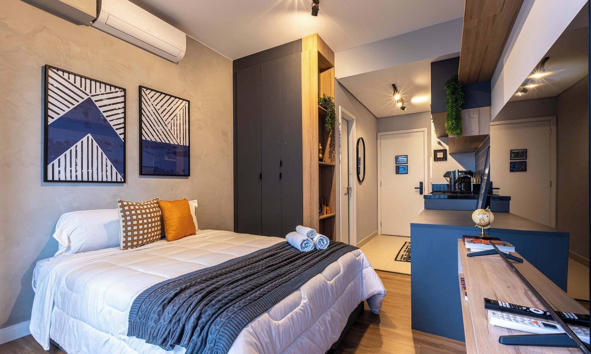 Sao Paulo Apartment | Studio Completo a 5min do Metrô Madalena | HV108