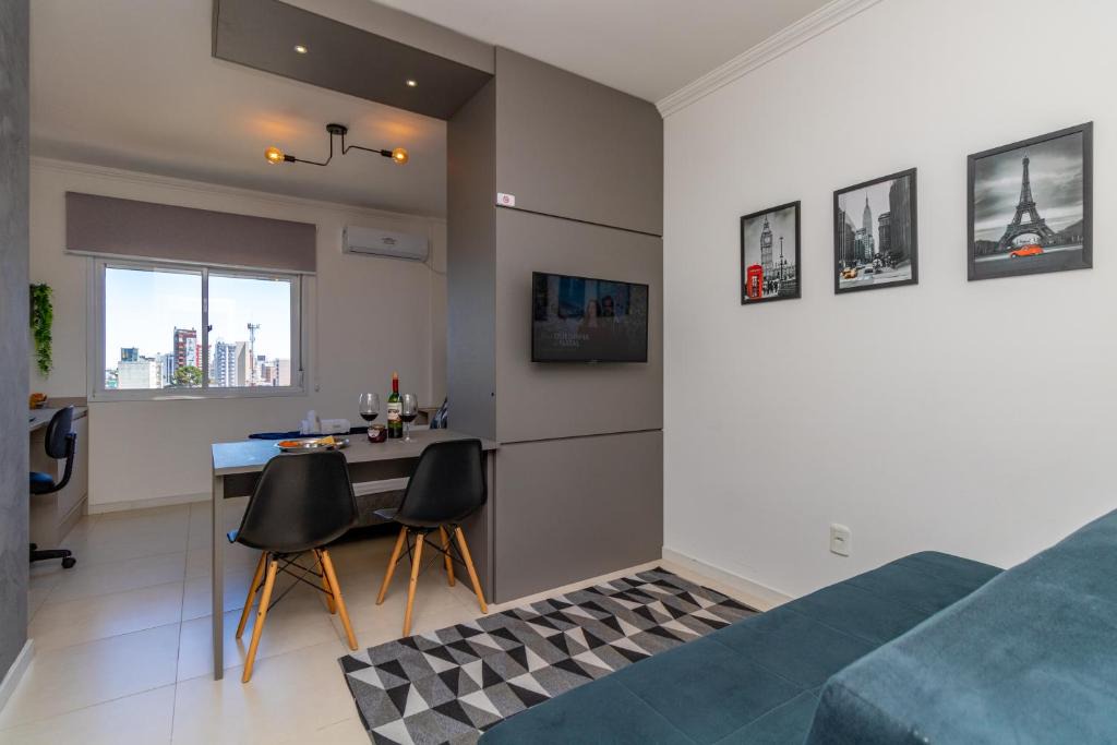 Centro Apartment | Studio delicinha Prox Atitus com Garagem
