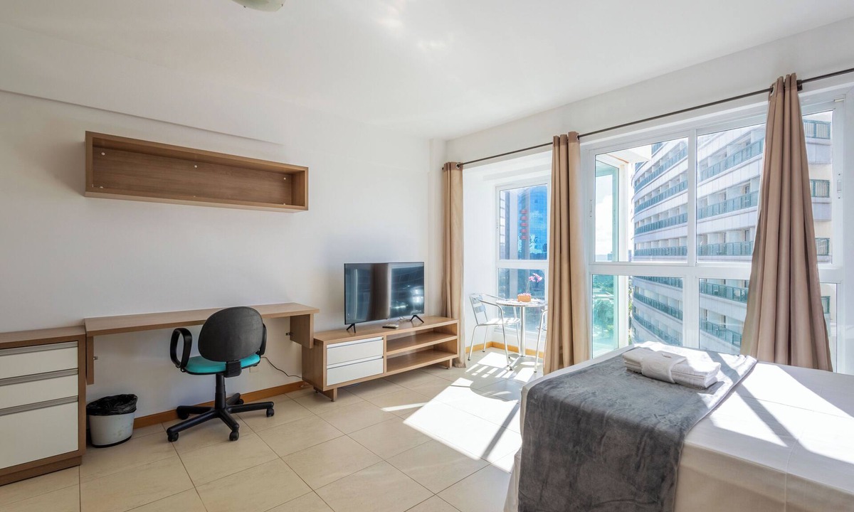 Setor Hoteleiro Norte Apartment | Studio em cond. c/Academia, Asa Norte SMZ407