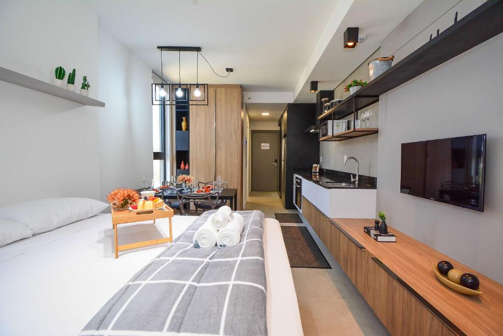 Trindade Apartment | Studio em frente a UFSC e HU - Viva Trindade 625A