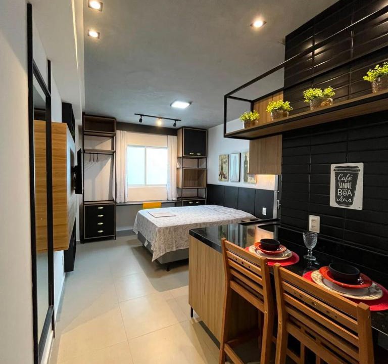 Mossoro Apartment | Studio Estilo Industrial 06 - Barreto