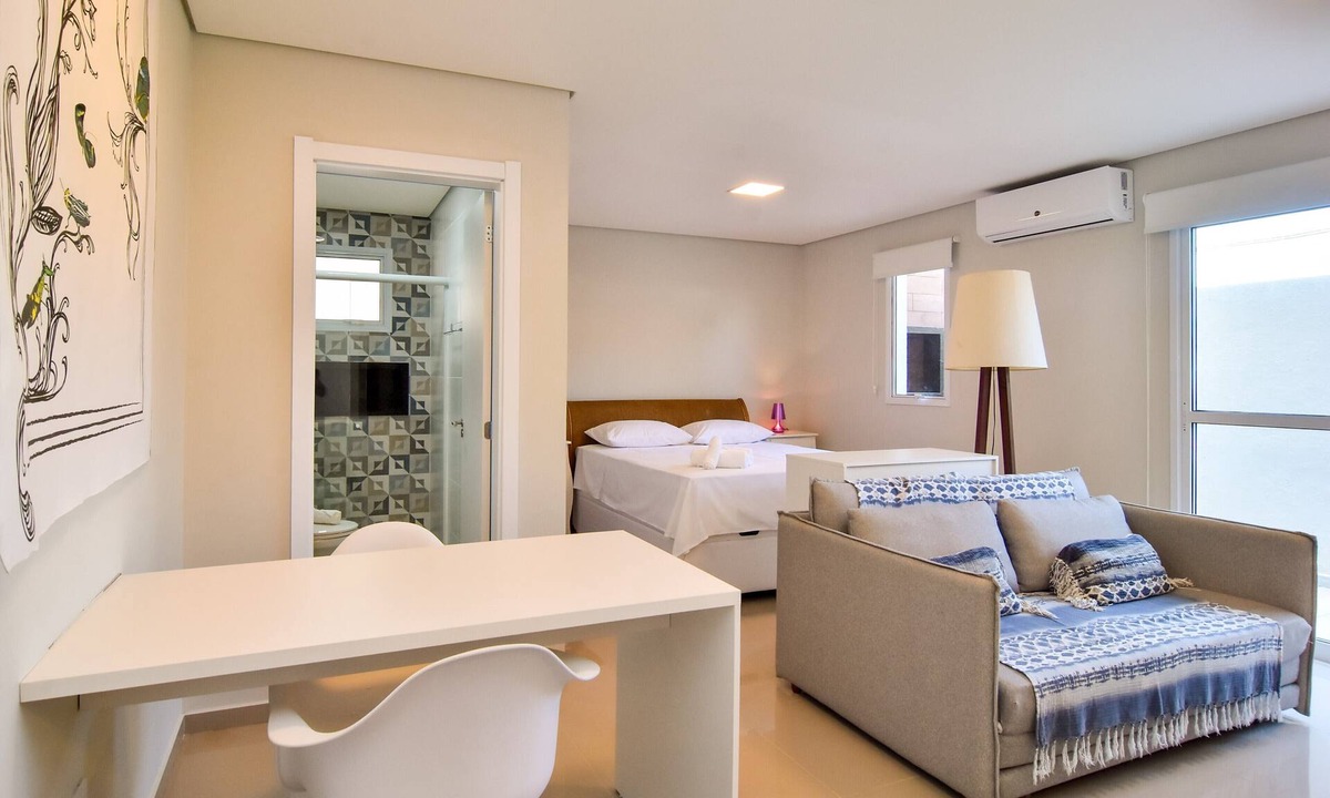 Santinho Apartment | Studio Garden Conforto no Santinho/Ingleses HY0719