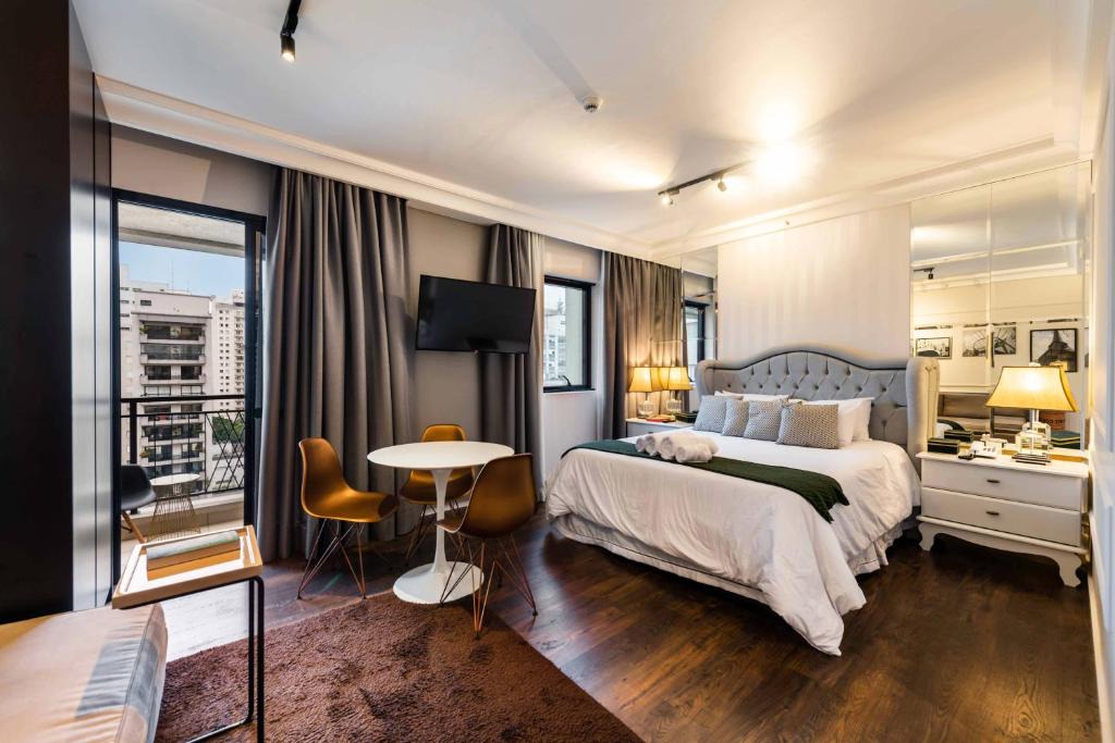 Higienopolis Apartment | Studio Higienópolis em Hotel Alto Padrão