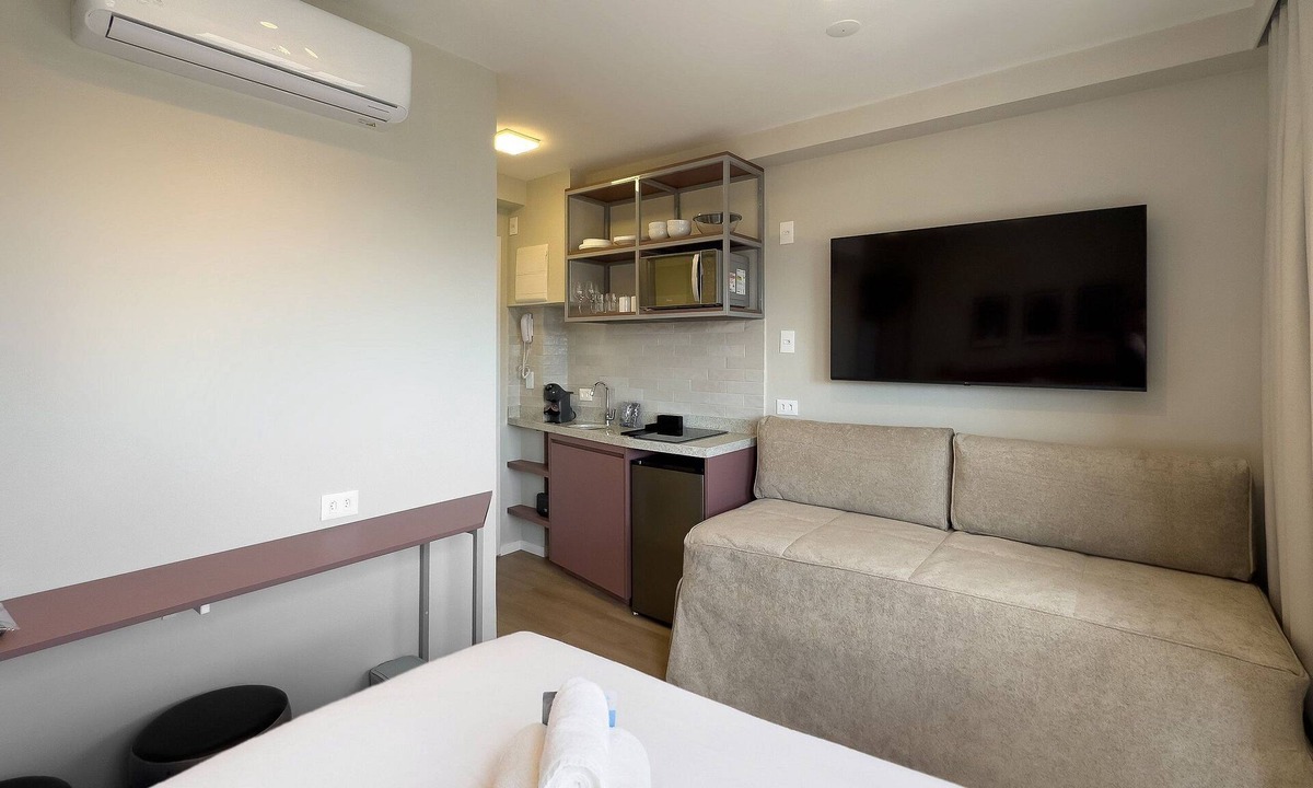 Santo Amaro House | Studio in Brooklin near US Consulate, Up to 4