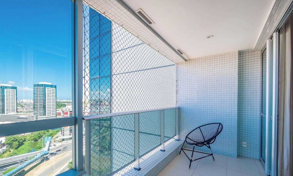 Caminho das Arvores Apartment | Studio in Building w/Pool and Gym Mpz0902
