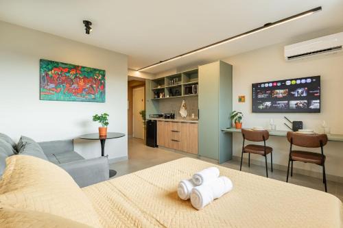 Barra Funda Apartment | Studio Moderno - 4 Hóspedes | Mitz Barra Funda