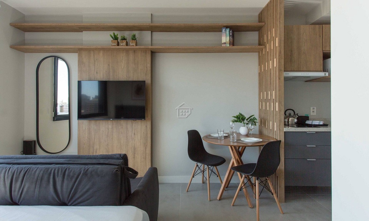 Mont'Serrat Apartment | Studio Moderno no Mont'Serrat | Conforto