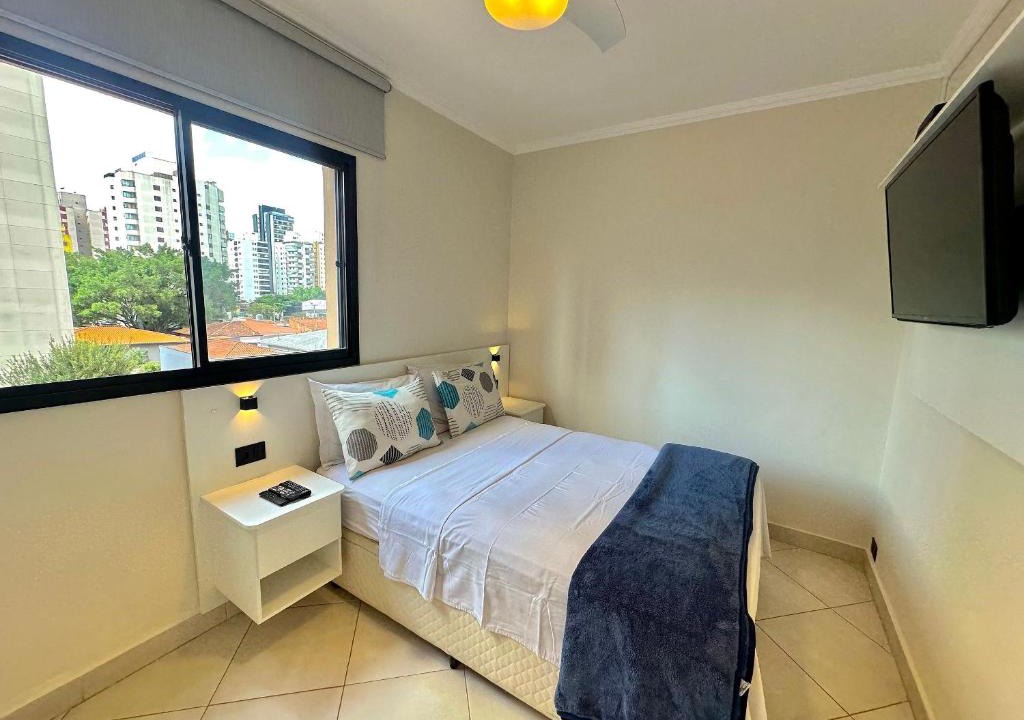 Indianopolis Apartment | Studio Moema, garagem, Airport, Expo SP, Metrô, UH 309