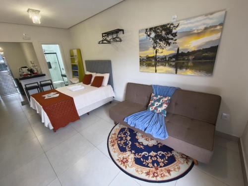 Sao Lourenco Apartment | Studio novo com ar condicionado e garagem