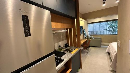 Pinheiros Apartment | Studio Pinheiros, 5 minutes from the Sumaré Pinheiros subway station