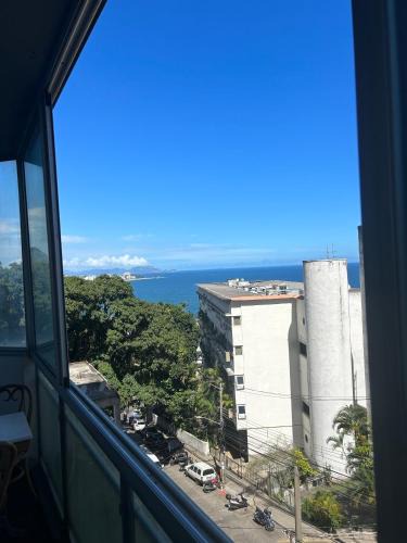 Vidigal Apartment | Studio Red Vidigal com Varanda, Vista Mar e Hidromassagem