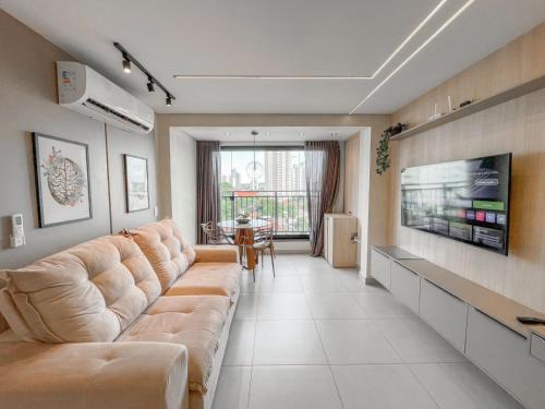 Aclimacao Apartment | Studio Space com Dois Quartos e Máquina de Lavar
