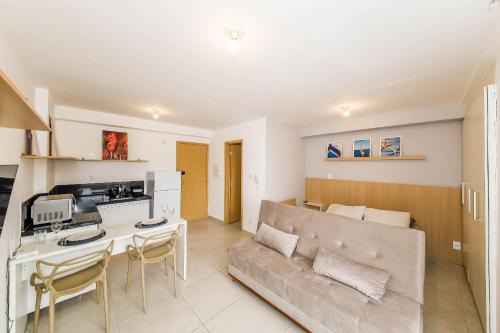 Centro Apartment | Studio Vibe 2206 com Piscina/academia/varanda