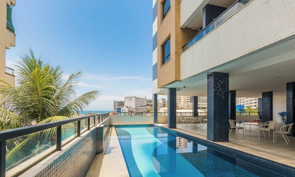 Rio Vermelho Apartment | Studio w/Partial Sea View Soc0316