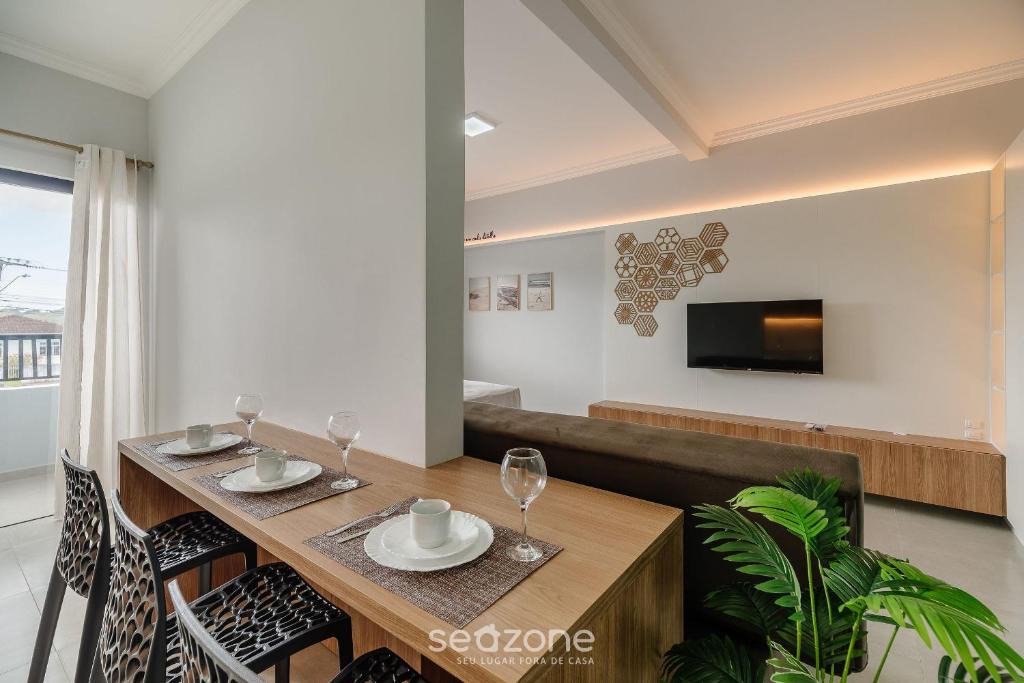 Alto Ribeirao Apartment | Studio with barbecue near the airport - RRC0207