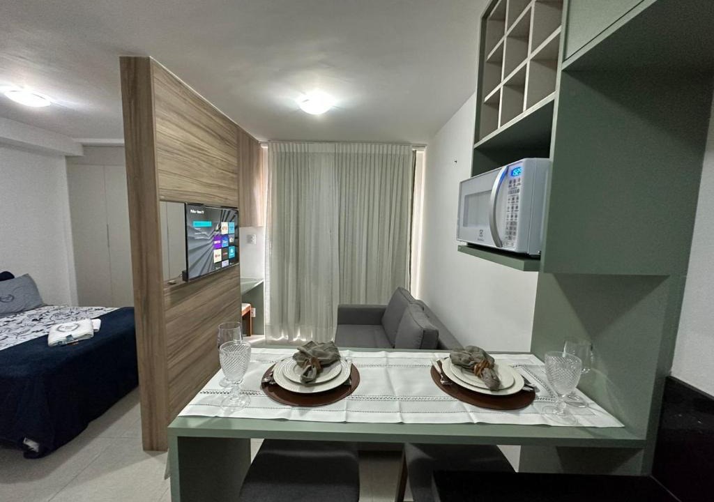 Centro Apartment | Studios Astral central piscina coz completa