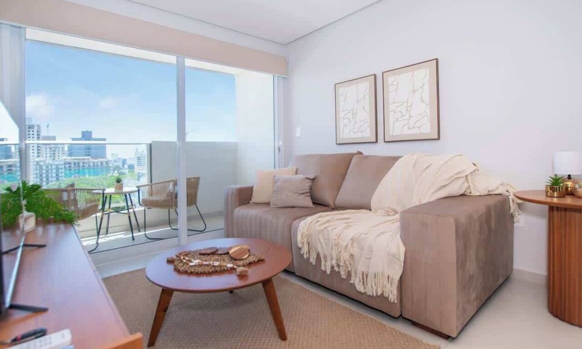 Asuncion Apartment | Stylish 2BR Prime Location Balcony, Gym & Pool