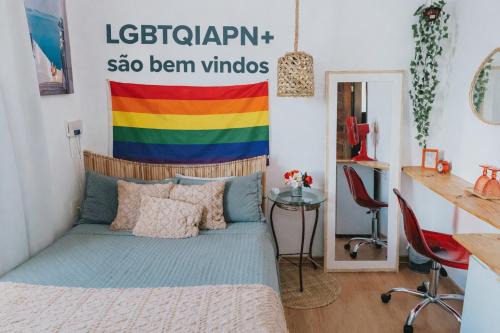 Belo Horizonte House | Suite casal com frigobar