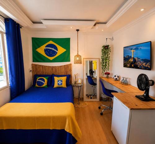 Belo Horizonte House | Suite na cobertura com Smart TV