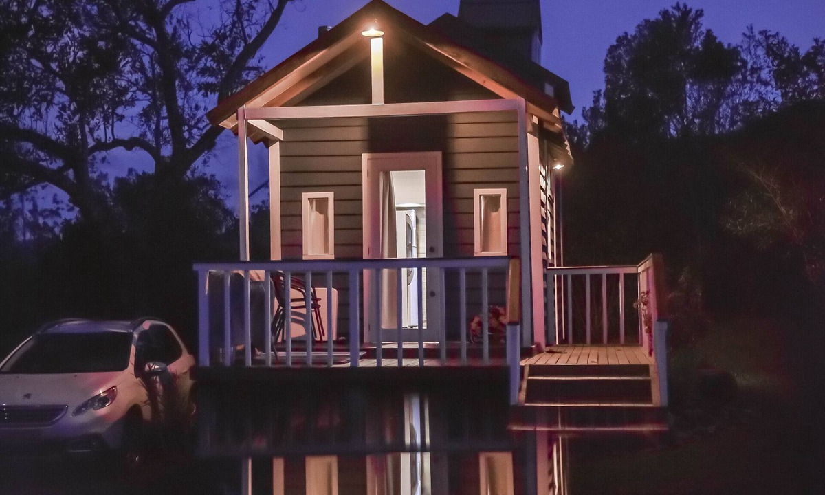 Praia Grande Cabin | Tiny House Morning Gloring - spectacular view