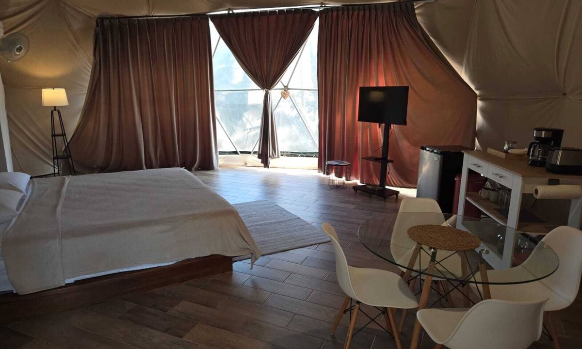 Paquera House | Unique Dome 2, AC, pool,400 yards to Beach,sleeps 2,Isla Tortuga,Bioluminescence