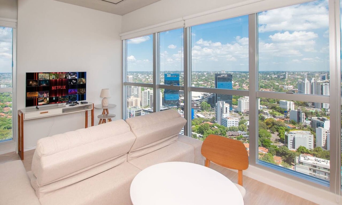 Asuncion Apartment | Urban 37th-floor 1BR Escape, Petra Tower