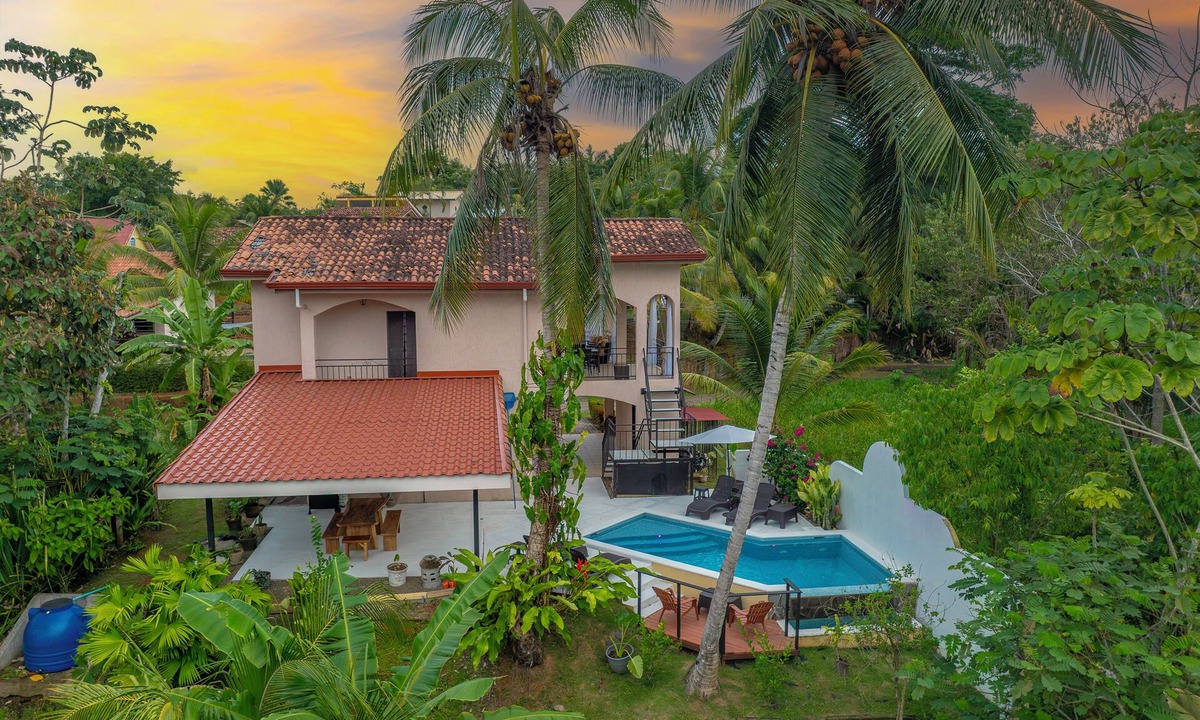 Las Olas Beach Community House | Villa Cascada - Pool, WiFi & Private Escape
