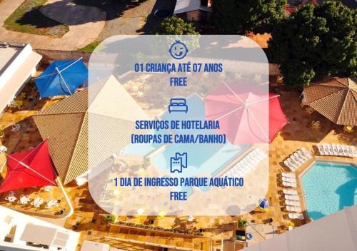 Prive das Caldas Apartment | Villas DiRoma Residence - HUP CALDAS NOVAS