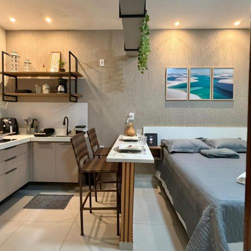 Sao Luis Apartment | VR VILLAGE - APT 02 - Studio completo próximo ao Shopping da Ilha
