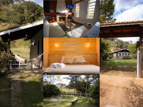 Goncalves House | White cabin - Casa de Campo em Gonçalves - MG