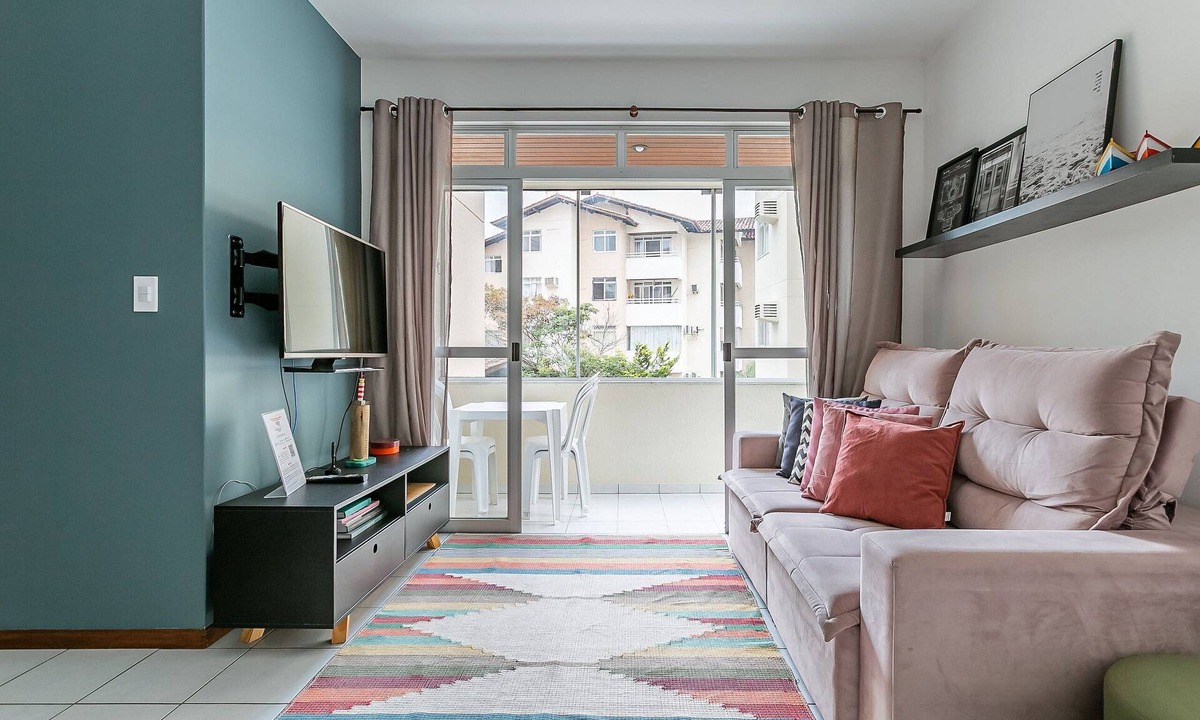 Florianopolis Apartment | WI-FI 100MB | Pool in Condominium #ITAA08