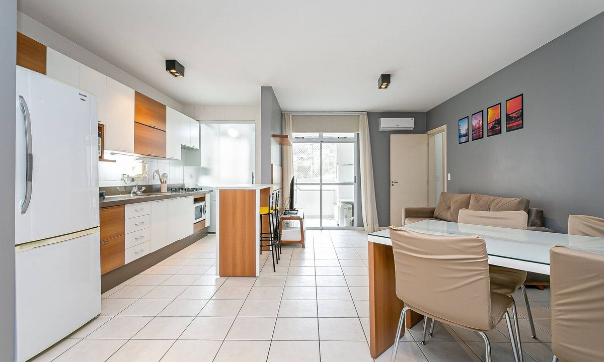 Itacorubi Apartment | WI-FI 500MB | Balcony with Barbecue | Pool #ITA12