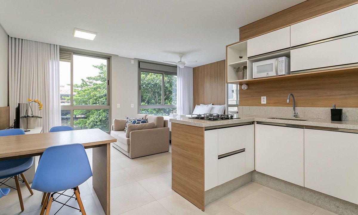 Jurere Apartment | WI-FI 500MB | Rooftop with Pool and Sea View #JA30