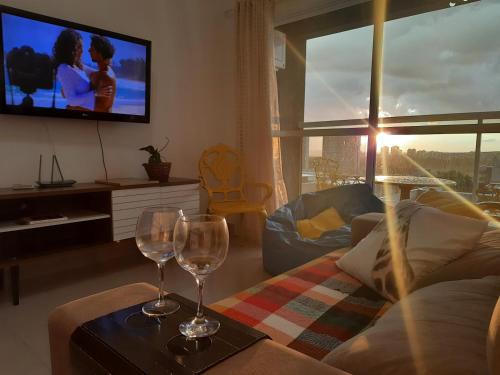 Sao Carlos Apartment | ZEUS - MODERNO COM WIFI, melhor Localização,máx 4