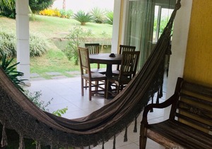 Búzios, left corner Geribá Beach. Closed condominium and very cozy.