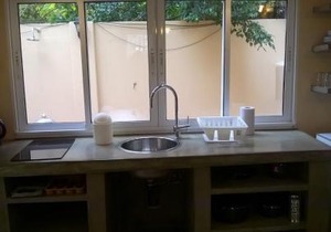 Monoambiente con terrazas 1 piso por escalera