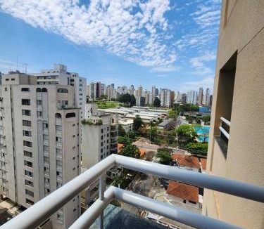 Paraiso Apartment | Ótimo flat Jardins SP entre Av. Paulista e Pq. Ibirapuera.
