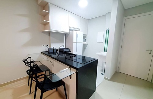 Bigorrilho Apartment | 1 quarto, cheio de estilo, condo club Sky com vaga